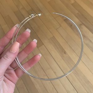 Jenny Bird Icon Hoops XL. Oversized earrings